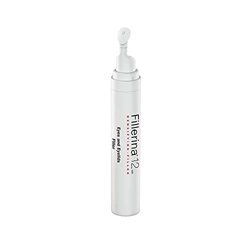 Fillerina 12 Densifying-Filler – Eyes & Eyelids Grade 4 (15ml) | Anti-Aging Treatment for Crow’s Feet & Eyelid Lift | Hyaluronic Acid, Collagen & Elastin | Reduces Wrinkles, Volume Loss & Skin Laxity