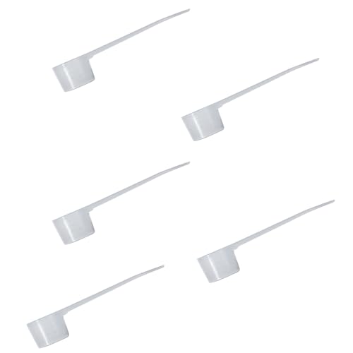 5 PCS 5g Scoop,Reusable Protein Scoop,Safe Plastic Measuring 5 Gram Scoop,5g Measuring Scoops for Powder,Protein Milk Powder Coffee Scoops for Kitchen,Laundry,Living Room,Outdoors