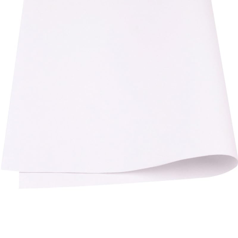 Lot 10 Feuilles Mousse EVA Blanche 1 Mm – 50x50 Cm Idéal Cosplay, Bricolage & Loisirs Créatifs