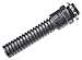 ELECTRI-FLEX 90831 CONDUIT CONNECTOR, STR, SZ 3/8IN, 1/2IN NPT, BLK