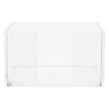 ULTECHNOVO Transparenter Acryl Notizblockhalter und Haftnotizhalter mit Vielseitiger Nutzung und Zuverlässiger Funktion für Büro und Studentenwohnheim Schreibtisch