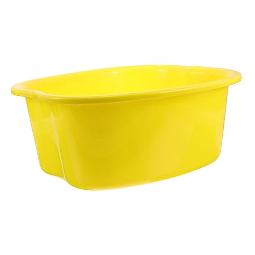 Homoyoyo Bañera para Pies de Plástico Grueso con Masaje para Baño Relajante y de Fatiga Cubo Portátil para Doméstico y Spa