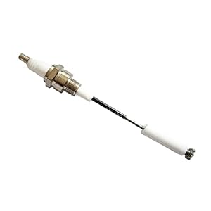 JMORCO 20 cm M14 x 1,25 Ontstekingselektrode keramische buisfittingstangbrander sonde for gas xiaoyu