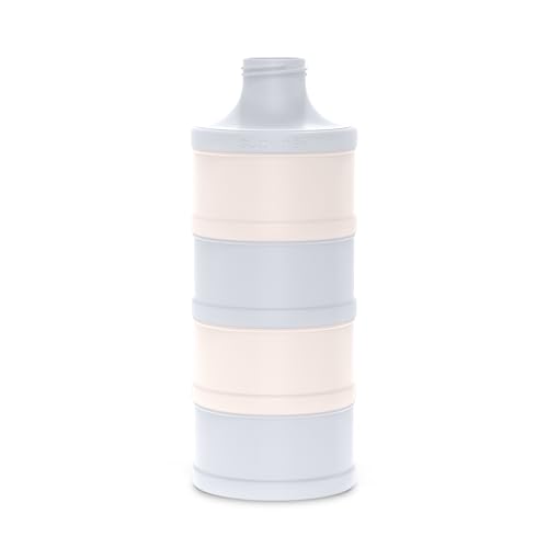 Miniatura 2 de Suavinex, Dosificador De Leche En Polvo Y Cereales, Dispensador Con 4 Compartimentos, Boquilla Y Tapa, Hermético Con Cierres De Rosca, Apilable, Apto Para Lavavajillas, Para Snacks, Bebés 0m, Azul