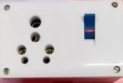 Mcb Board 4 Meter Long Wire Extension with Big Plug HEAY Duty 1 Socket Extension Boards (White, 4 m)-image-15