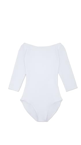 Capezio Boatneck à manches 3/4 body danse classique extensible