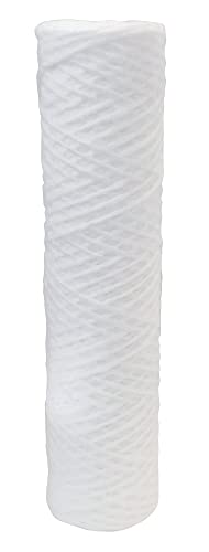 AQUAWATER - 104190 - Cartouche bobinée 5 microns - 6 mois - En amont d’un filtre au charbon actif ou au polyphosphate - 0.260 kg - Bobinée