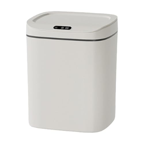 Bote de basura inteligente con tapa automática y sensor de apertura rápida
