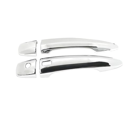 Poignée porte voiture Nissan Juke F16 anti-rayure chrome avec bouton intelligent