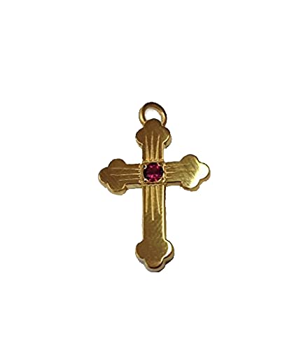 Rose Cross Pendant/pin