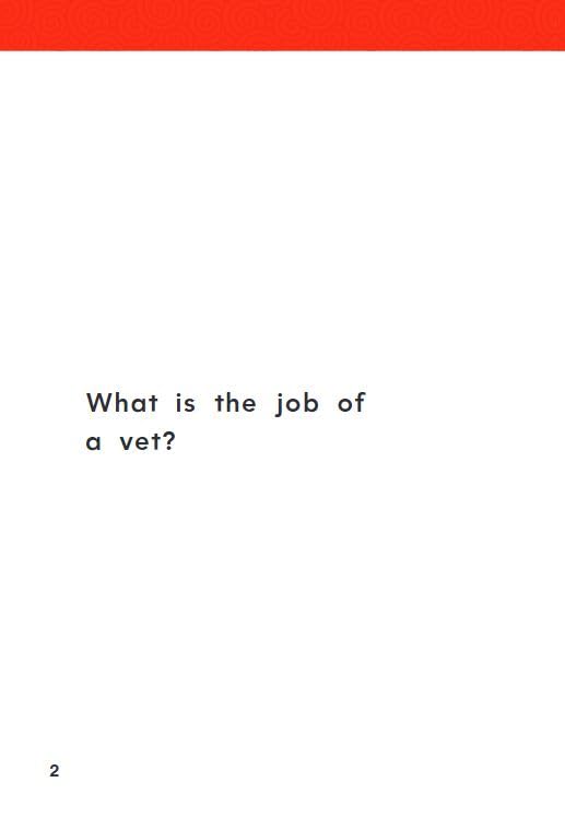 The Job of a Vet: Prek/K: Book 16 (Decodable Books: Read & Succeed, 16)