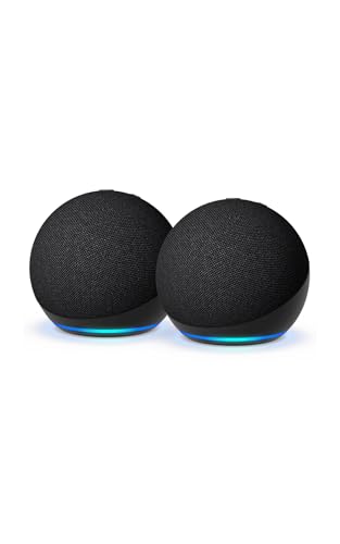 Echo Dot (Ultimo modello) | Altoparlante intelligente Wi-Fi e Bluetooth, suono più potente e dinamico | Anthracite, con Accesso Anticipato ad Alexa+ (Confezione da 2)