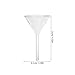 iplusmile Scientific Glass Filling Funnel Set 3 Pack 4.33In Wide Mouth Laboratory Funnels for Precise Liquid Pouring and Filtering in Lab and Industrial Use