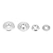 X AUTOHAUX Low Profile Engine Valve Cover Washer Bolt Kit Silver Tone for Acura for Honda K-Series Engines K20 K24