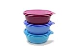 Original Tupperware Tupperware Kühlschrank große Hit-Parade 600 ml dunkelblau+blau+Dunkelpink 37921