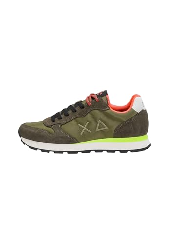 SUN68 Homme Tom Fluo chaussure légère avec détails fluorescents et semelle amortissante