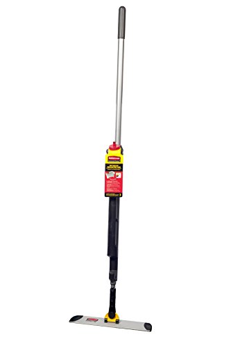 Rubbermaid Commercial Products 1861160 Sistema de Limpieza de Suelos, con Marco Plegable de Cara Única de 40 cm, Gris