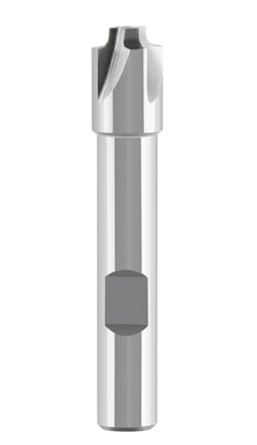 Image of Accusize''dustrial Tools 1 /16'', H.S.S. Corner Rounding End Mills, 3 /8'', Shank Dia, 7 /16'' Cutter Dia, 2-1 /2'' Overall Length, 1011-0116 | H.S.S. Corner Rounding End Mills, 7 /16 inch Cutter Dia, 2-1 /2 inch Overall Length