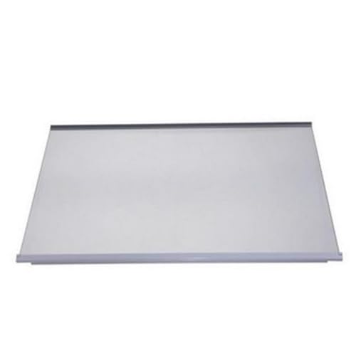 Clayette en verre avec profils (49 x 31,7 cm) pour réfrigérateur Whirlpool, Bauknecht, Ignis,...