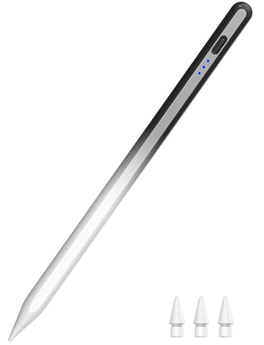 Image of HATOKU Stylus Pen for Apple iPad 2018-2026 for Note Drawing Black White