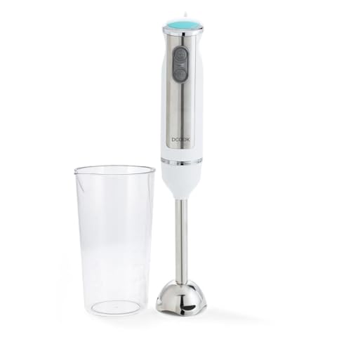 DCOOK BATIDORA Mano 600W con Vaso MEDIDOR, Negro, Estándar (8414793642477)