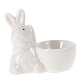 GRADENEVE Keramik Eierbecher Hase Adorable Frühstücksbecher Miniatur Osterdeko Vielseitig...