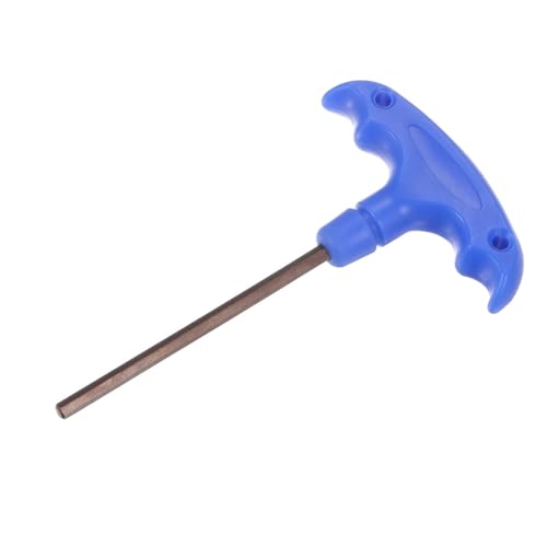 TOP-VIGOR 1Pcs H4 T-Handle Hex Key Wrench, 4mm S2 Steel T-Key Inner Hexagon Spanner Allen Key Allen Key Repair Tool - Image 3