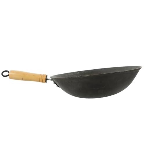 Wok estilo chino con mango resistente al calor miniatura 1