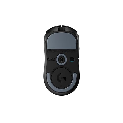 Image of Logitech G Pro X Superlight 2c, Wireless Gaming Mouse, Pro-Grade Compact 53g Mouse with 5 Programmable Buttons, USB-C, 44K DPI Sensor, Polling Rate Up to 8kHz, PC /Mac - Black