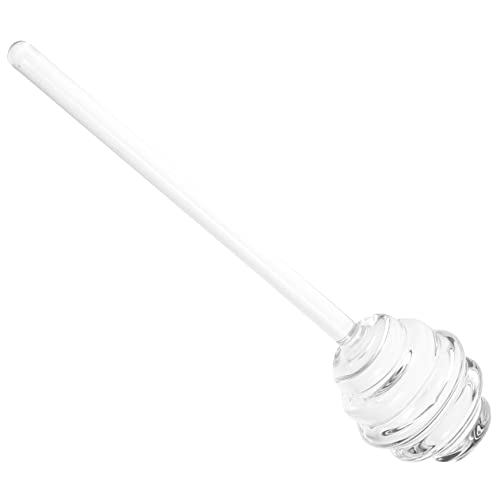 FUNNETOYU Agitadora De Miel De Transparente para Miel Cazo De Miel Resistente Al Desgaste Accesorio De Cocina para Servir Miel