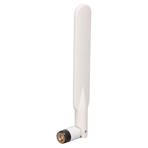 Antena WiFi Dupla Com Conector Macho RP SMA, Base Magnética de Antena de Banda Dupla 6DB 2.4G 5G, Pl