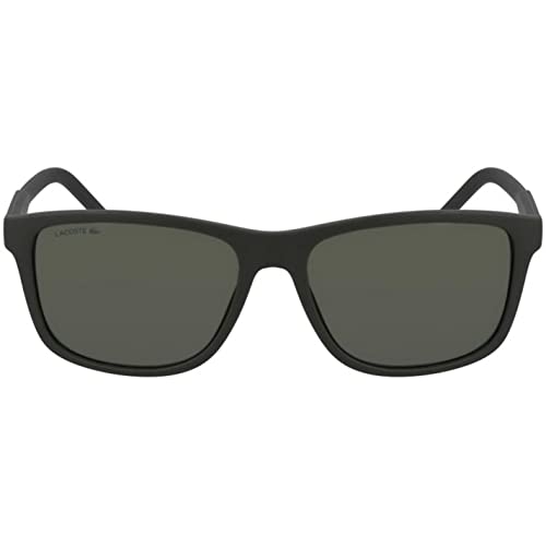 LACOSTE EYEWEAR Herren L932S-315 Sonnenbrille, Matte Green, 57/15/145