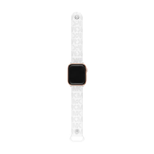 Michael Kors Women's 38/40Mm White Rubber Band For Apple Watch®, Mks8024 #TOP1