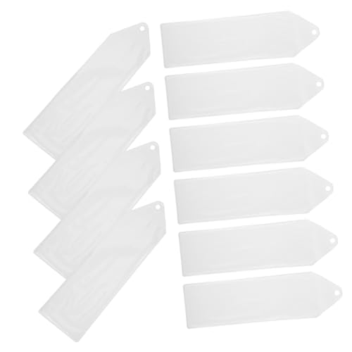 Artibetter 10個 透明製ブックマーク保護カバー 防水機能付きクリアしおりホルダー 隙間対応の三角頂デザインで写真や貴重なしおりを保護