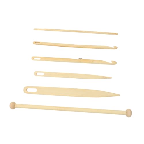 NUOBESTY Complete Loom Tool Set Weaving Loom Accessories for Knitting Coasters Scarves Easy to Use