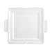 Mikasa Antique White Square Dessert Serving Tray, 11-Inch