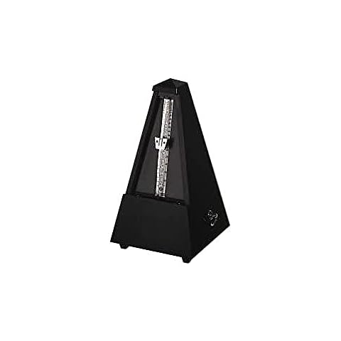Wittner Metronome Taktell Pyramid 800 - Black Oak Cover