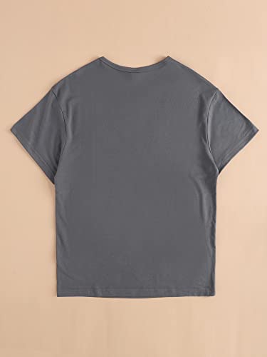 WDIRARA Girl's Car Letter Graphic Print Round Neck Short Sleeve Tee Casual T Shirts2