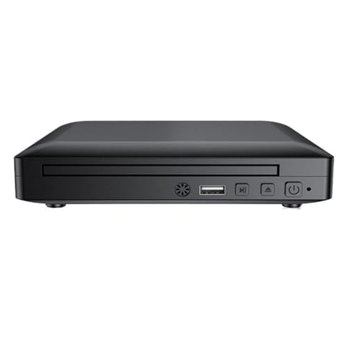 ZGJIAJU Lecteur DVD Mini Lecteur DVD Lecteur Vidéo Interface USB Portable Home Cinéma DVD Lecteur De Disque De Film HDMI