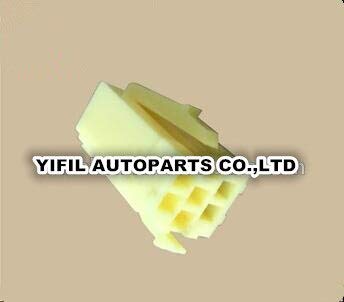 Davitu Cables, Adapters & Sockets - 100pcs/lot 6 pin wire harness plastic electric unsealed car audio iso connector for Audi