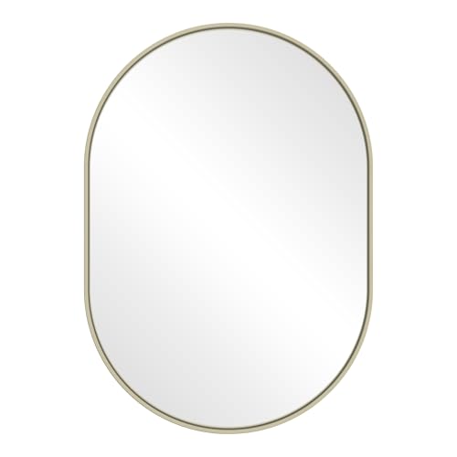 Encuentra espejo ovalado dorado marca live deco, en la categoría de espejos para baño. Espejo ovalado dorado Marca Live Deco 2