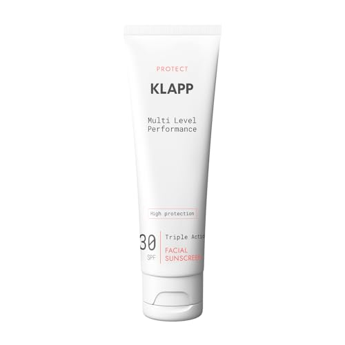 KLAPP Cosmetics - MULTI LEVEL PERFORMANCE SUN PROTECTION Triple Action Facial Sunscreen 30 SPF (50ml)