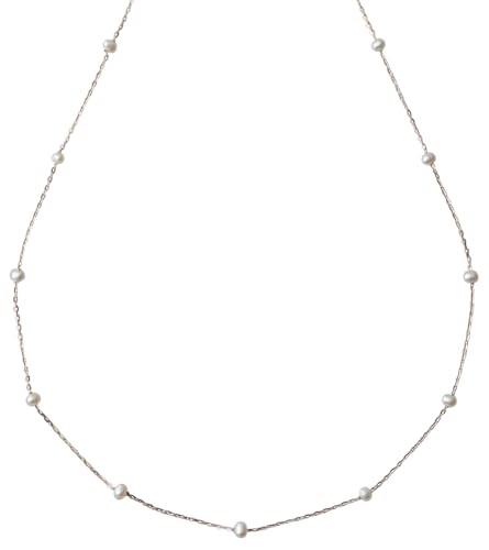 [エテ] ミストピンク K10MPG パール ネックレス 761830 FREE ピンクゴールドのサムネイル