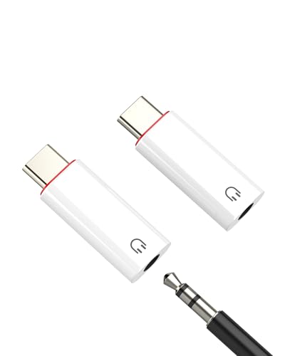USB C - 3.5mm I[fBIA_v^[ iPhone 17 16 15 Pro Maxp (2pbN) wbhzAUXWbN AppleP[u L|[g Ro[^[ Xvb^[ dbRlN^ hOvO wbhZbg Androi