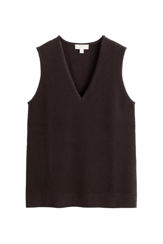 Chaleco de punto para mujer sin mangas ideal para tus looks de oficina