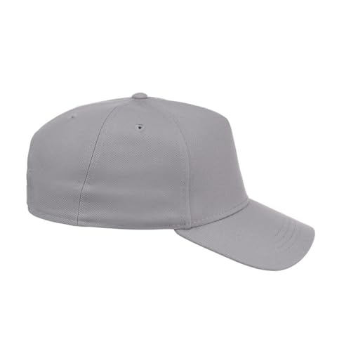 Image of Lids Blank Hook Shot A-Frame Adjustable Snapback Hat - Breathable Mesh & Lightweight | Curved Bill | One Size Fits Most