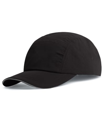 Image of Zylioo XL XXL Baseball Cap for Big Heads, Quick Dry Reflective Hat | Perforated Panels And Elastic Strap Add Breathable Comfort For Running, Golf, Walking, Travel, And Summer Wear