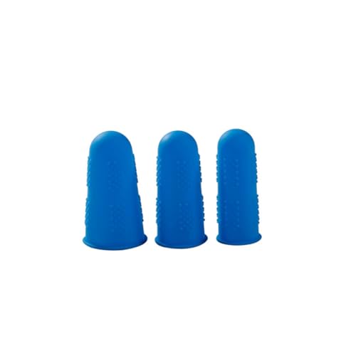 BUTIFULSIC Silicone Finger Protectors 12 Pack Large Size Waterproof Heat Resistant Skid Proof for Cooking Cleaning Gardening