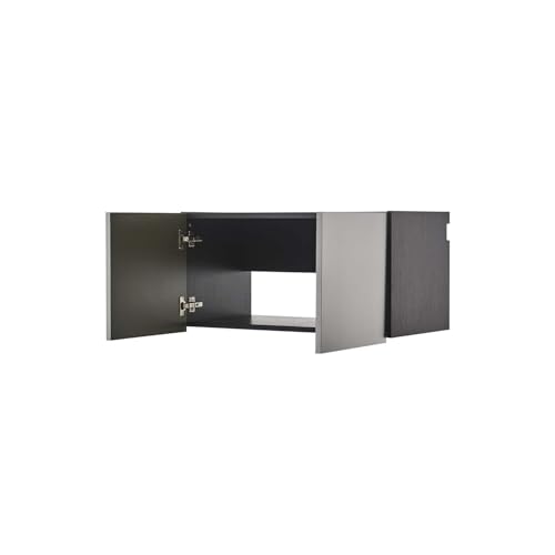 Image of Maykoosh Wall Mounted Storage Cabinet with Doors & Shelves Garage & Home Organization Metal /63x1x20 Top