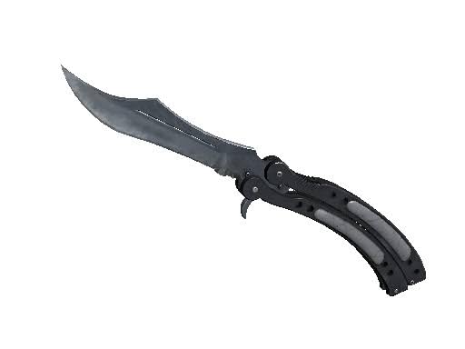VIKSON INTERNATIONAL Roblox Rivals Butterfly Knife Replica | Curved Balisong Trainer & Fidget Toy | Safe Plastic Unsharpened Tactical Gaming Prop for Kids, Teens & Cosplay-image-16